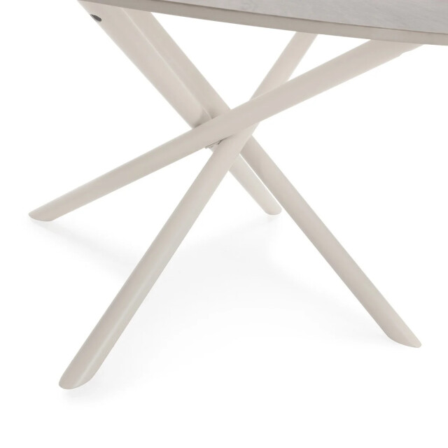 CaliCosy Salontafel met travertijnlook Ø80 cm ysia 3539094 large