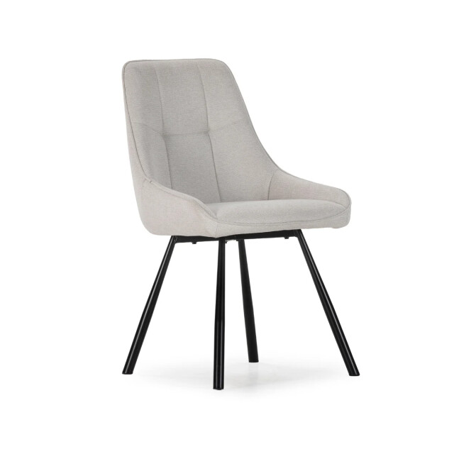 CaliCosy Stoelen set van 4 in stof met metalen poten, h85 cm nory 3539162 large