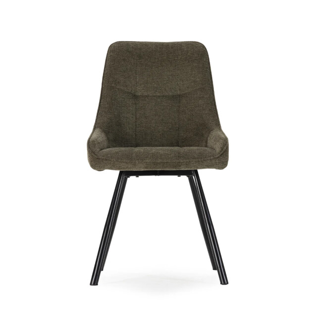 CaliCosy Stoelen set van 4 in stof met metalen poten, h85 cm nory 3539169 large