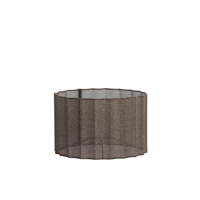 Light & Living Cilinder lampenkap disli donker Ø35cm 3013539 large