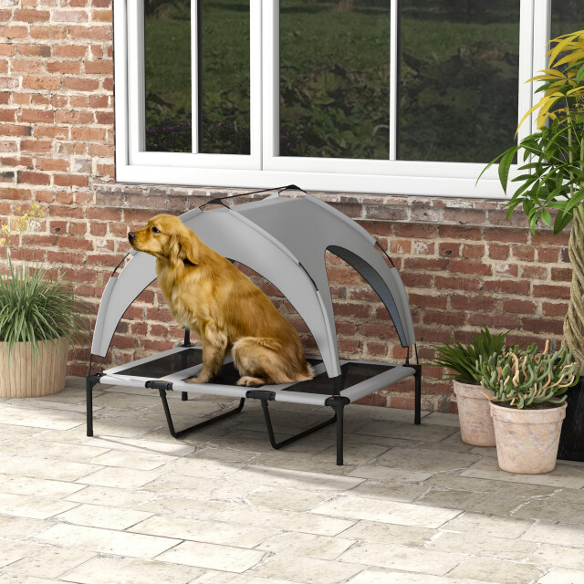 4goodz Verhoogd hondenligbed ademend voor middelgrote honden - 3533406 large