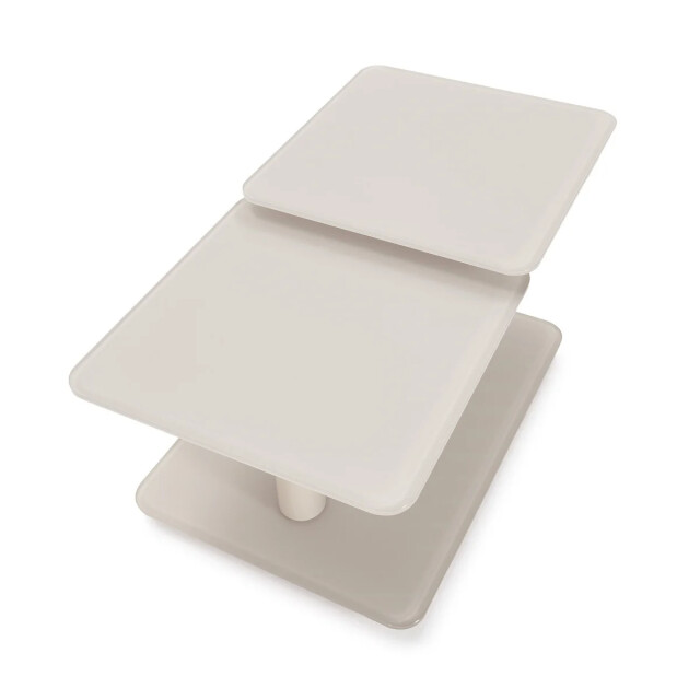 CaliCosy Salontafel met vierkante glazen bladen l114 cm kaya 3539092 large