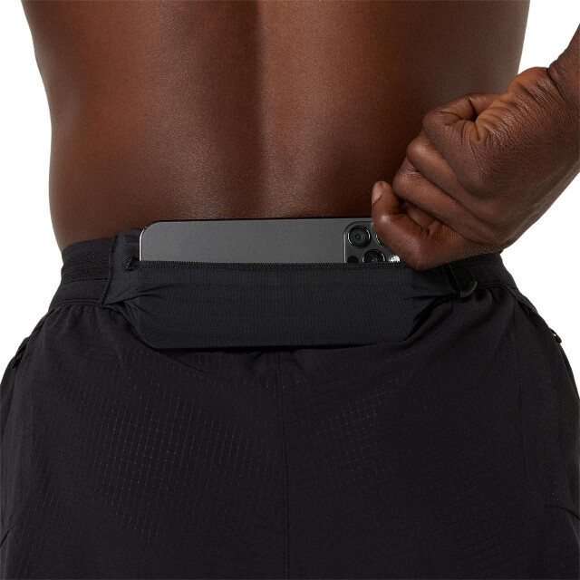 Asics metarun split short short running heren - 074743_990-L large