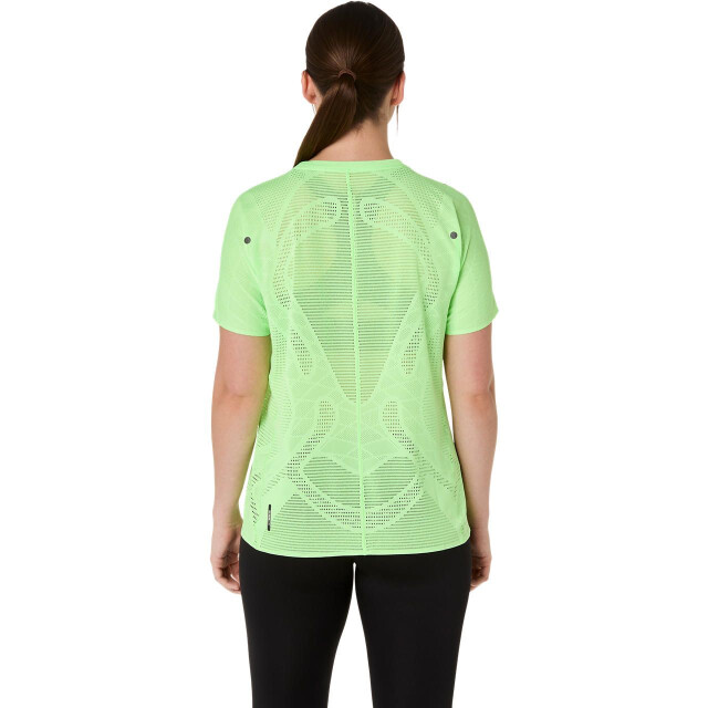 Asics metarun ss top hardloop t-shirt korte mouw zomer dames - 074747_300-L large