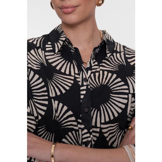 Geisha 63208-20 999 blouse black/ecru 63208-20 999 large