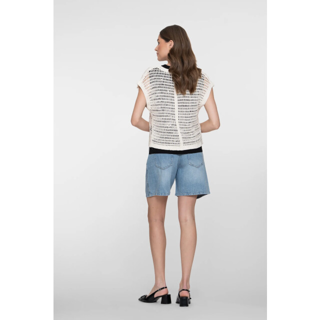 Geisha 61027-10 810 jeans shorts soft wash blue denim soft wash 61027-10 810 large