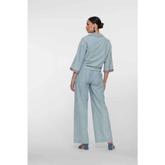 Geisha 61184 70 635 pants chambray jeansblue 61184_70 635 large