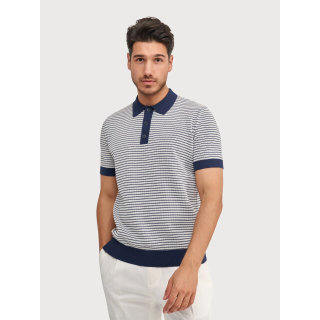 Blue Industry De fijngebreide polo | KBIS26-M20 large