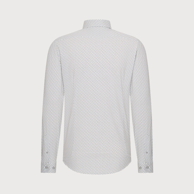 Blue Industry Het geprinte overhemd | 6105.61-NAVY large