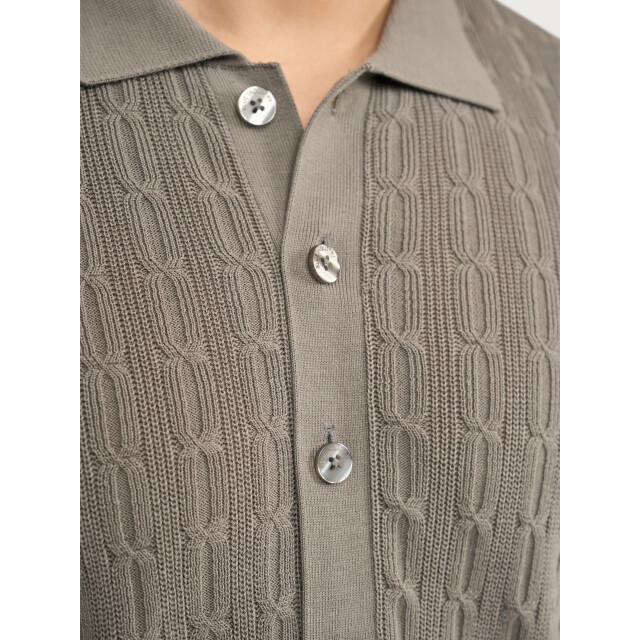 Blue Industry Het gebreide korte mouw overhemd | KBIS26-M10 large
