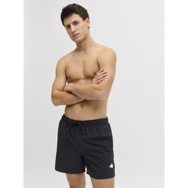 Jack & Jones Heren zwemshorts jpstmaui tropic 2-pack effen zwart/donkerblauw 12302145-Black NAVY BLAZER large