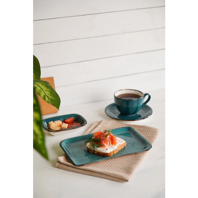By Bone Dessertbord harmony tropical porselein 17 cm set van 6 3482118 large