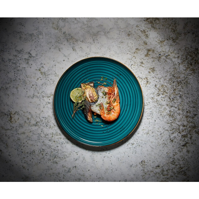 By Bone Dessertbord harmony tropical porselein 17 cm set van 6 3482118 large