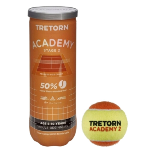 Tretorn Tennisballen 473625 Academy Stage 2 large