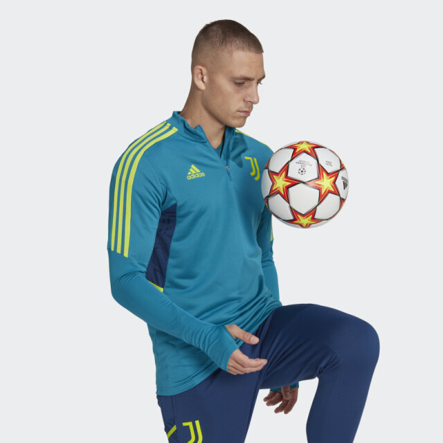Adidas Voetbal sweater sr HA2640 JUVE TR TOP,ACTTEA large