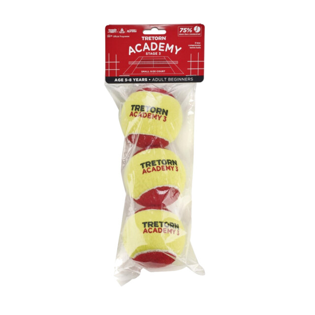 Tretorn Tennisballen 473626 Academy Red Stage 3 large