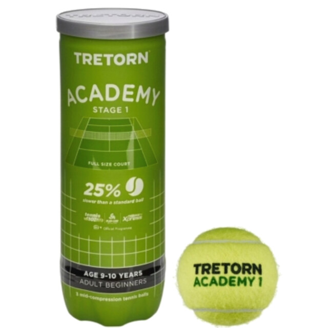 Tretorn Tennisballen 473624 Academy Green large