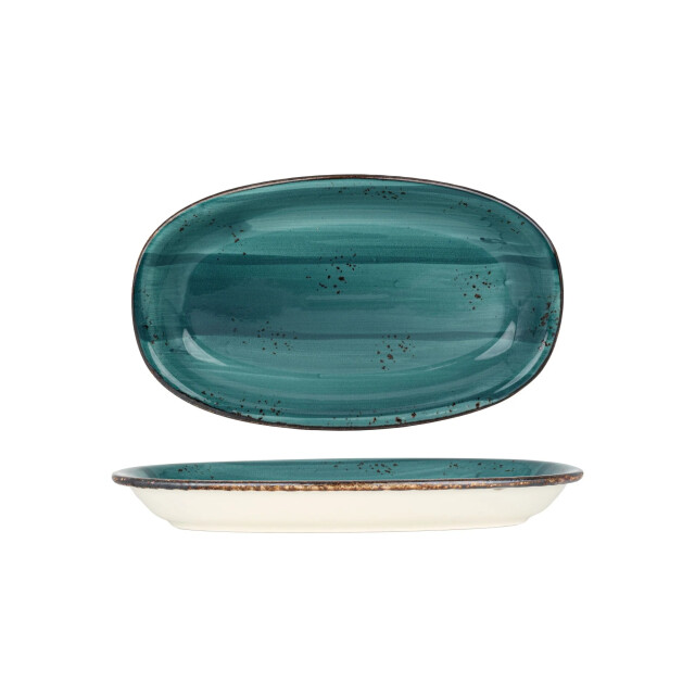 By Bone Serveerschaal harmony tropical porselein 34x20.5 cm set van 2 3539175 large