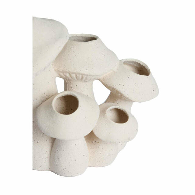 Light & Living Vaas mushroom crème 31.5x20.5x27.5cm 3513873 large