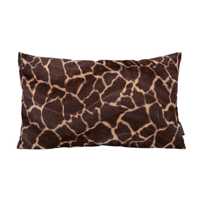 Gek op kussens! Sierkussen furry giraffe | 30x50 cm | polyester 3626936 large
