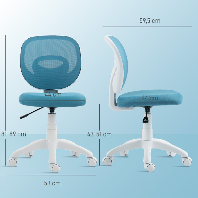 4goodz Eegonomische bureaustoel in hoogte verstelbaar - 3540636 large