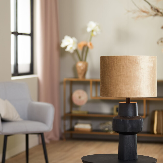 Light & Living Cilinder lampenkap gemstone - Ø30x21cm 1355018 large