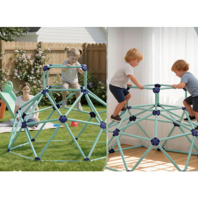 Lifetime 4goodz klimkoepel Ø182,5 cm uv-bestendig kinderen tot 90 kg blauw 3540552 large