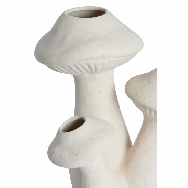 Light & Living Vaas mushroom crème 33.5x28.5x40.5cm 3513817 large