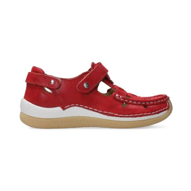 Wolky Wolky 04528 Esperanza Comfort Schoenen Rood Wolky 04528 Esperanza large