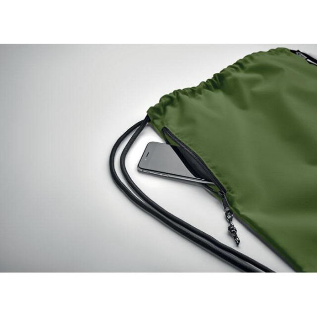 Midocean Nacht grote rpet trekkoordzak UTMO240_armygreen large