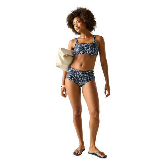 Regatta Dames loria floral paradise bikinibroekje UTRG12911_navy large