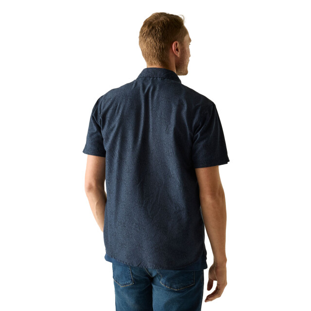 Regatta Heren mindano textuur shirt UTRG12585_nightsky large