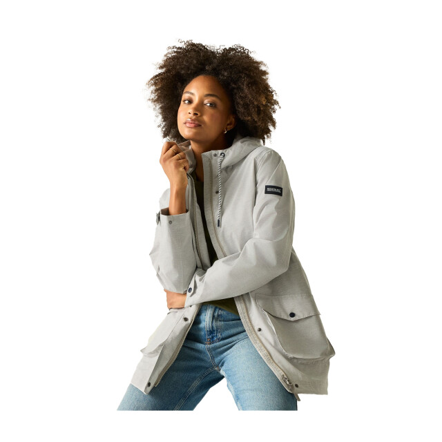 Regatta Dames norana waterdichte jas UTRG12731_drizzlegrey large