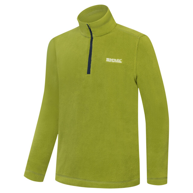 Regatta Geweldige outdoors kinder hot shot ii half zip fleece hoodie UTRG1422_lightsage large