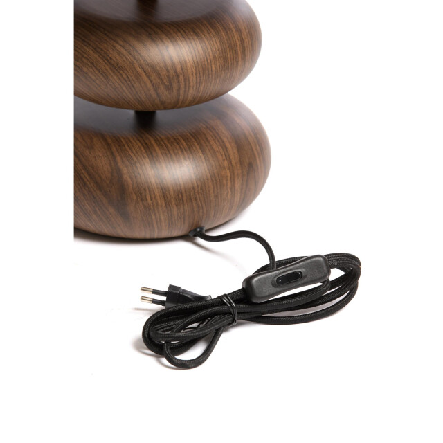 Light & Living Tafellamp danialo bruin Ø22cm 2951052 large