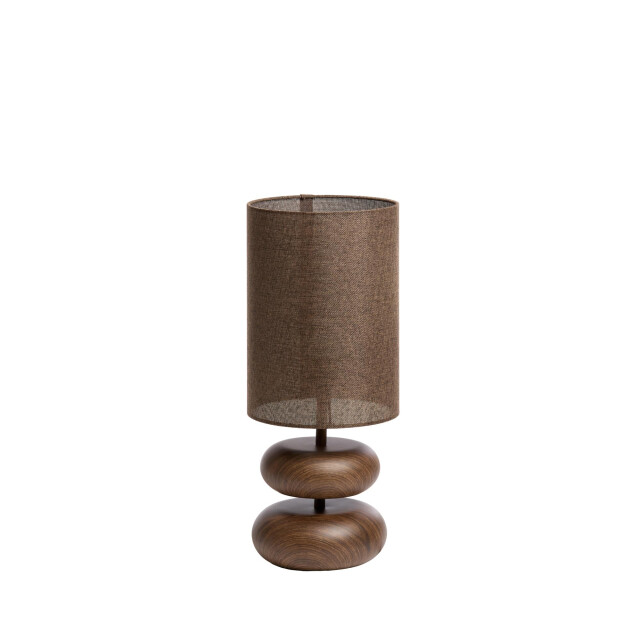 Light & Living Tafellamp danialo bruin Ø22cm 2951052 large