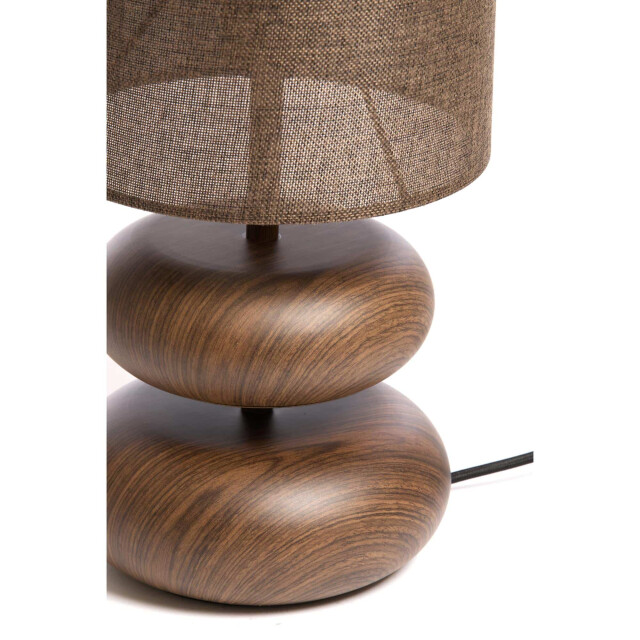 Light & Living Tafellamp danialo bruin Ø22cm 2951052 large