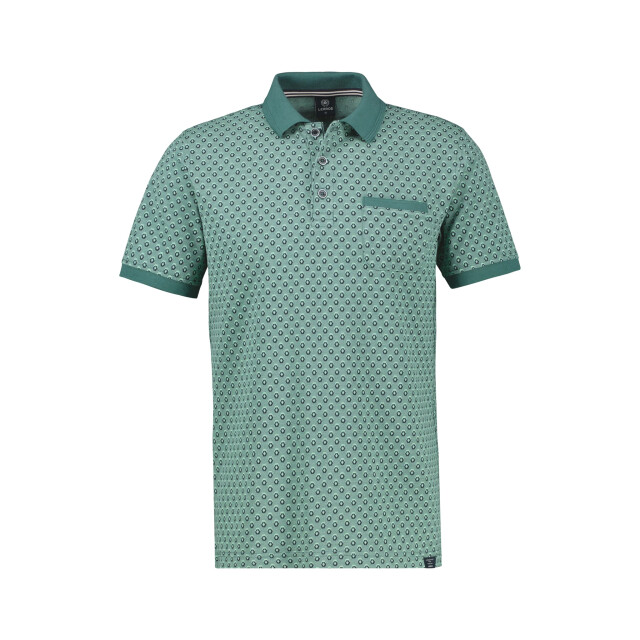 Lerros Heren polo 2633226 662 soft teal Lerros Polo 2633226 662SoftTeal large