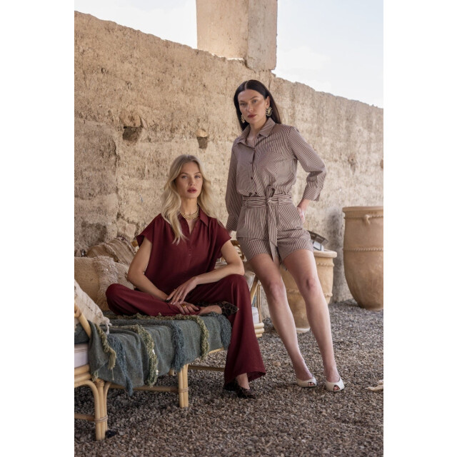 Geisha 63227-20 718 blouse ecru/cherry red 63227-20 718 large