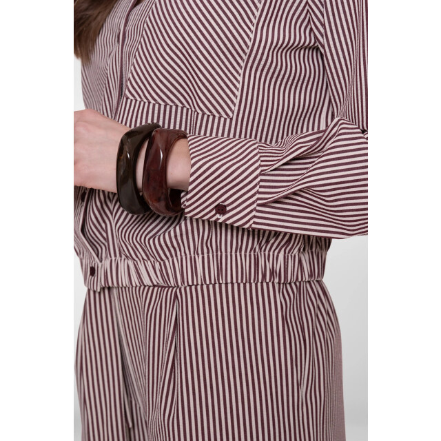 Geisha 63227-20 blouse met bordeaux streep 63227-20 Blouse met bordeaux streep large