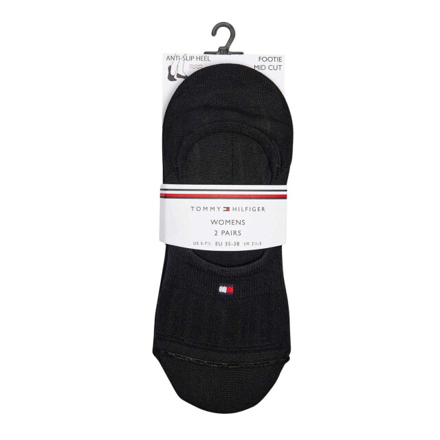 Tommy Hilfiger Dames no-show sokken (set van 2) UTNA1365_navy large