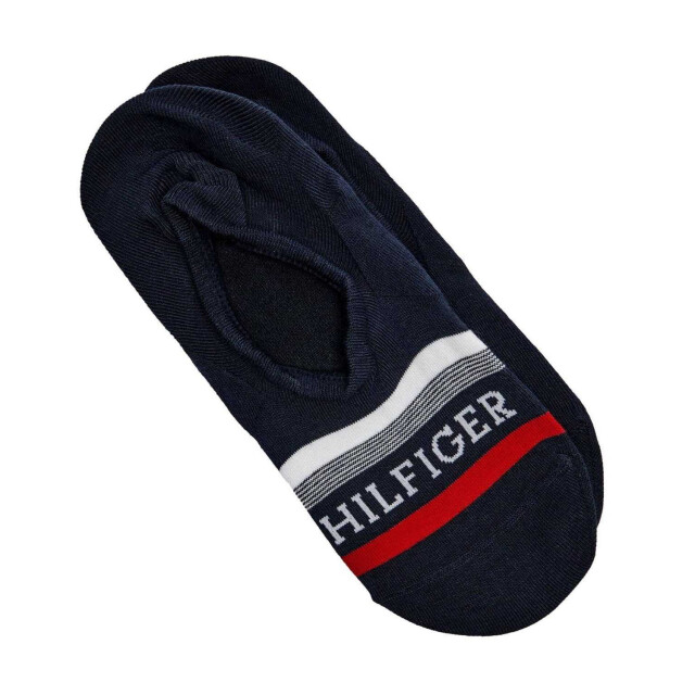 Tommy Hilfiger Herensokken met logo-voering (set van 2) UTNA1362_navy large