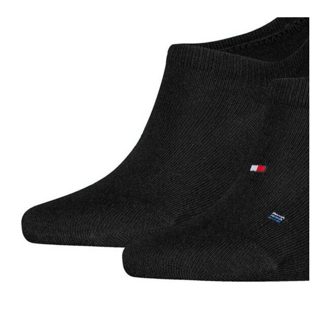 Tommy Hilfiger Enkelsokken met logo voor heren (set van 2) UTNA1371_black large