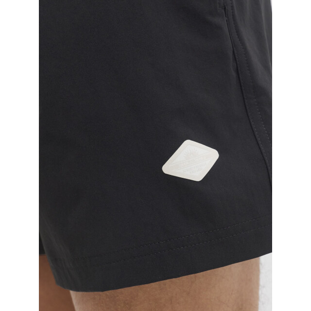 Jack & Jones Heren plus size zwemshort jpstmaui tropic effen 12297959-Black large