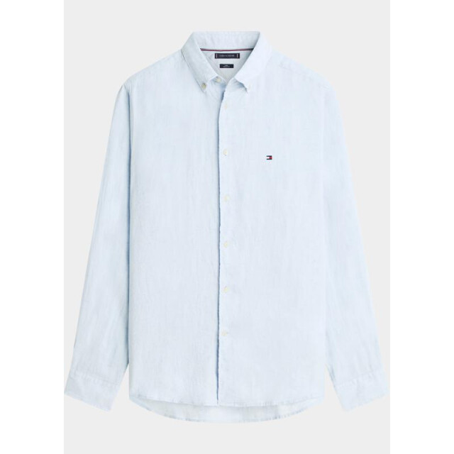 Tommy Hilfiger Casual hemd lange mouw pigment dyed li solid rf shir mw0mw41530/c1o 204794 large