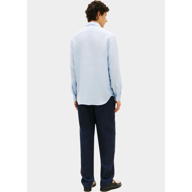 Tommy Hilfiger Casual hemd lange mouw pigment dyed li solid rf shir mw0mw41530/c1o 204794 large