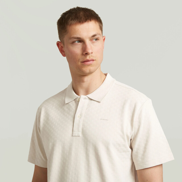 G-Star Core regular jacquard polo s\s D28565-D965-1603 large