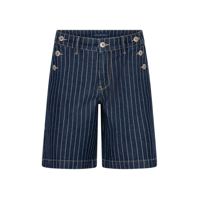 Red Button Bibette pinstripe Bibette Pinstripe large