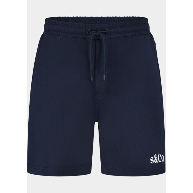 Bos Bright Blue Supply & co. korte broek heren fisher sweat short sco26109fi82/4001 205555 large