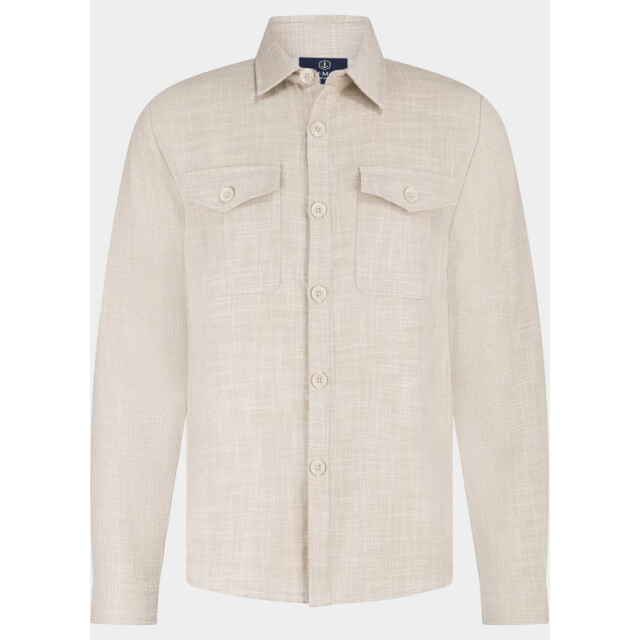 Bos Bright Blue Scotland blue overshirt duncan shirtjacket spe26114du04sb/2501 205790 large